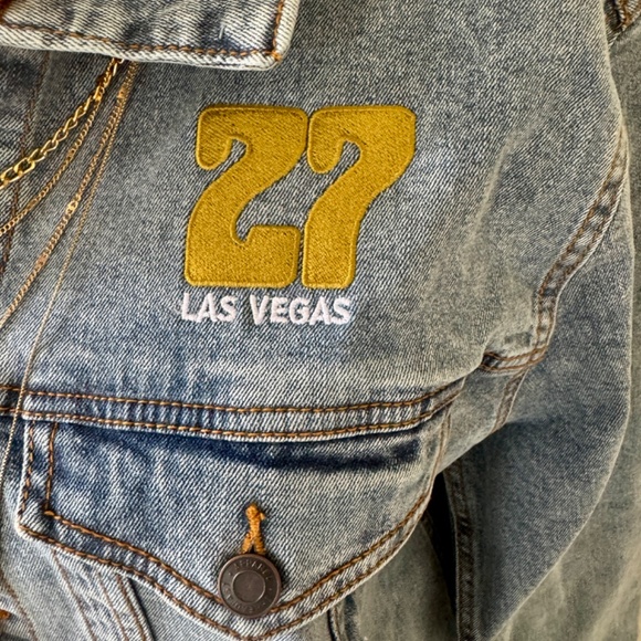 Commemorative Jean Jacket-Hendrix, Morrison, Winehouse, Cobain, Joplin, Johnson - Picture 4 of 9